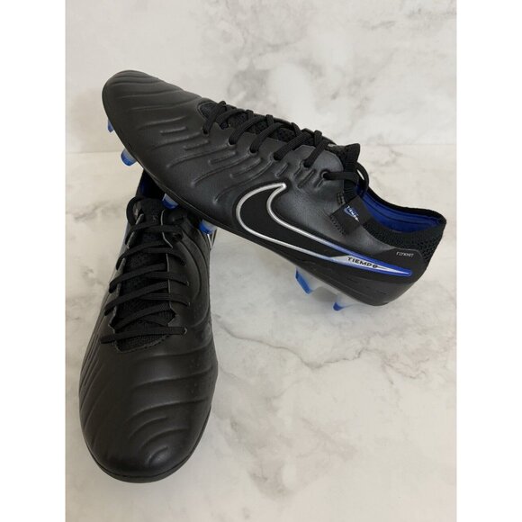 Nike Tiempo Legend 10 Elite FG Soccer Cleats Black DV4328-040 Men 8 / Women 9.5 main image 4